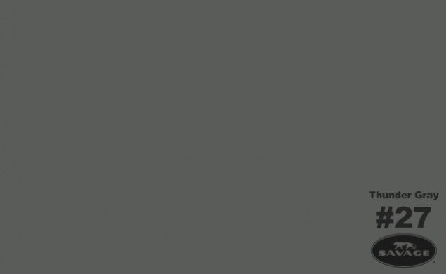 Savage Seamless Background Paper 86" x 12 yd Thunder Gray