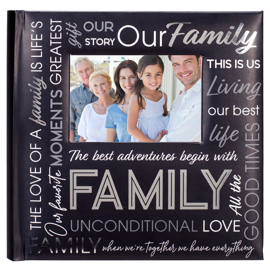 Malden 4x6 Family Black Album