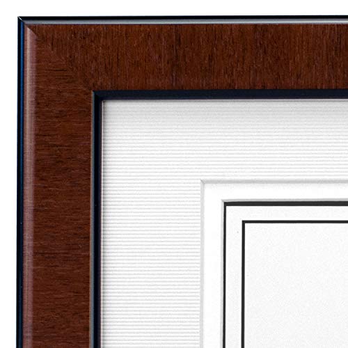 Malden 8.5x11 Burlwood Document Frame