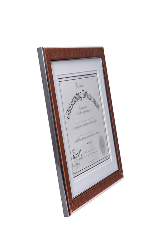 Malden 8.5x11 Burlwood Document Frame