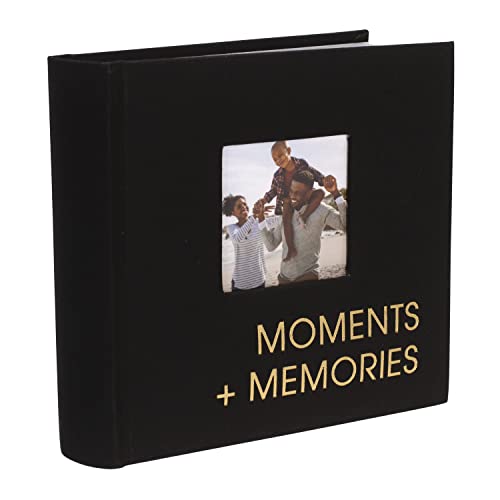 Malden 1-Up Moments Black Fabric Album