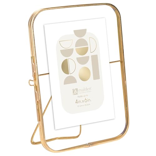 Malden 4X6/5X7 Gold Folk Float Frame