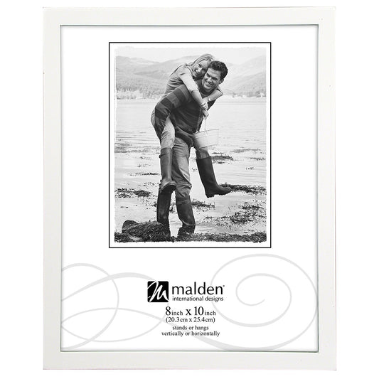 Malden 6417-80 8x10 White Concepts Frame