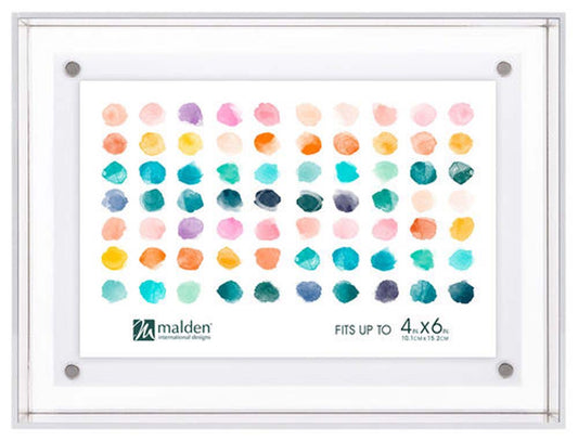 Malden 4X6 Mag Acrylic Clear Frame