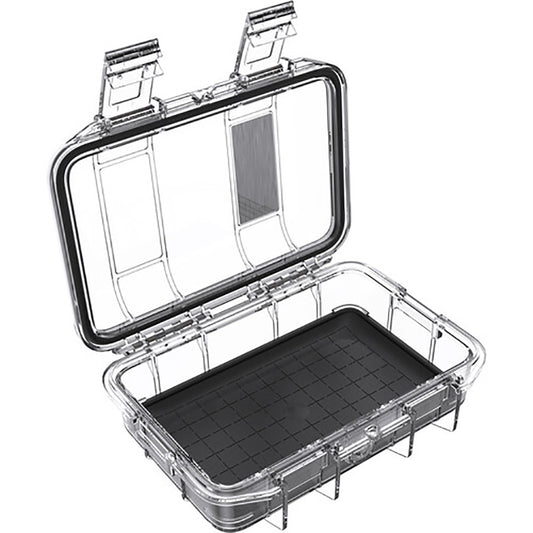 Pelican M40 Waterproof Hard Micro Case (Black/Clear)