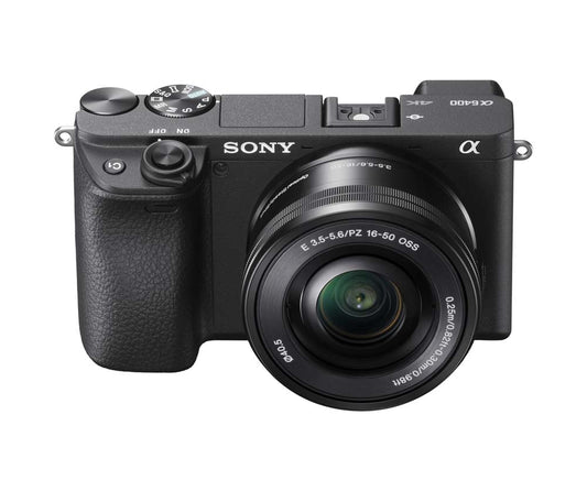 Sony Alpha A6400 Mirrorless Camera with 16-50mm f/3.5-5.6 II Lens