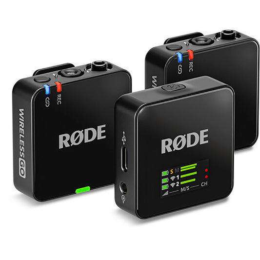 RODE Wireless GO (Gen 3) 2-Person Compact Digital Wireless Microphone System/Recorder (2.4 GHz)