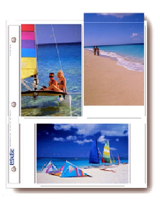 Print File 46-6P Archival Storage Page for 6 Prints (4x6 25 Pack)