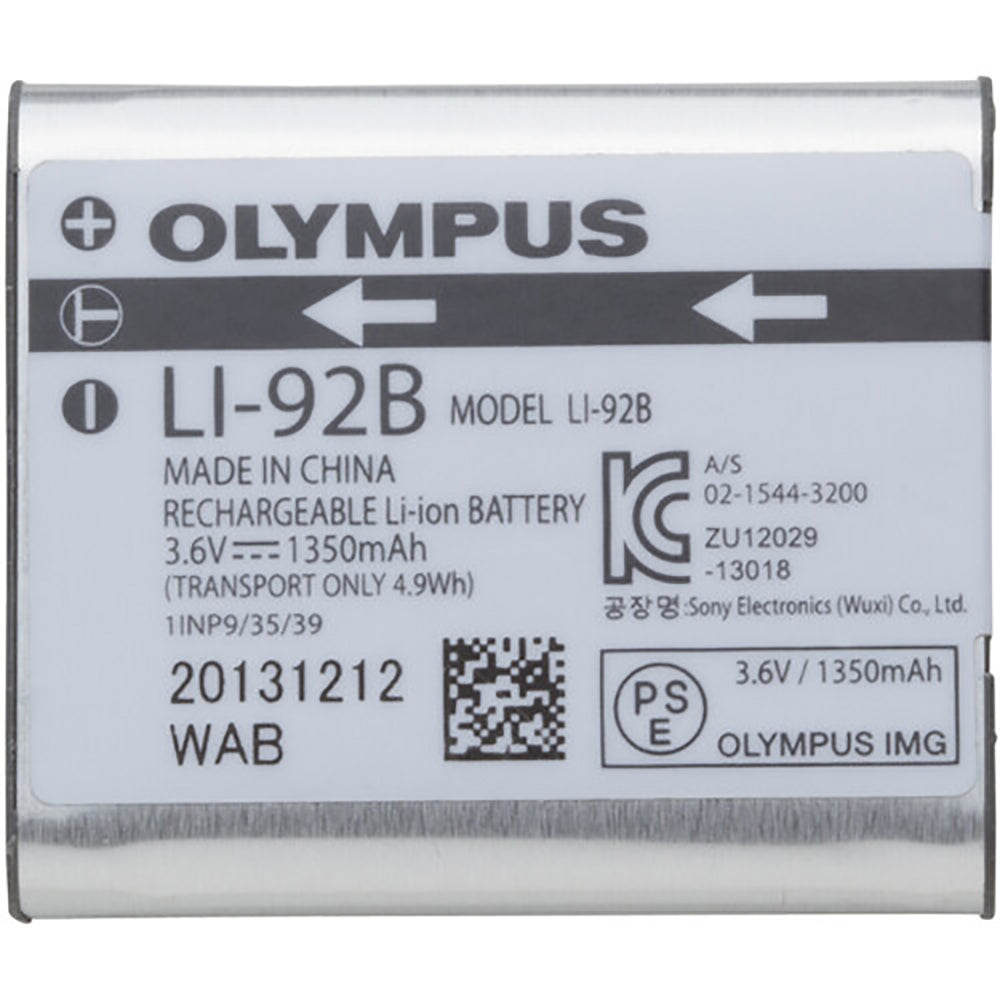 OM SYSTEM LI-92B Rechargeable Lithium-Ion Battery