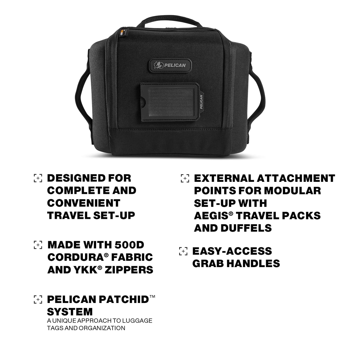 Pelican AEGIS Double Modpak AV Case System (Black)