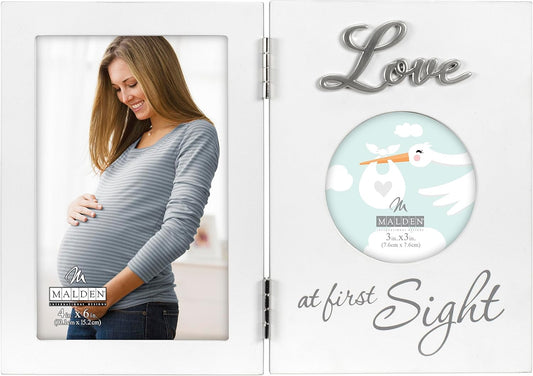 Malden 4x6 Sonogram Hinged Frame