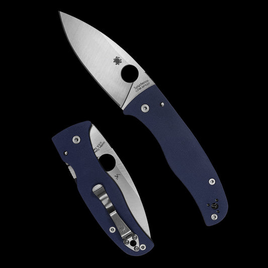 Spyderco Bodacious Cobalt Blue G10, Satin SPY27 - C263GPCBL