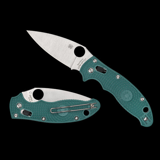 Spyderco Manix 2 Lightweight Blue FRCP, Satin SPY27 - C101PCBL2