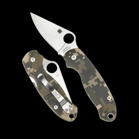 Spyderco Para 3 Digital Camo G10, Stonewash S45VN - C223GPCMO