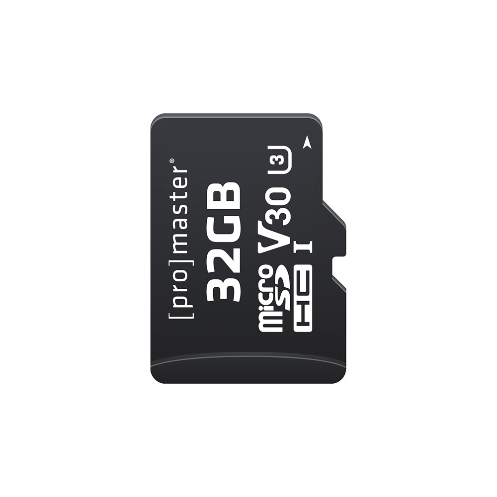 Promaster 32GB Micro SDHC Advanced UHS-I V30 Memory Card