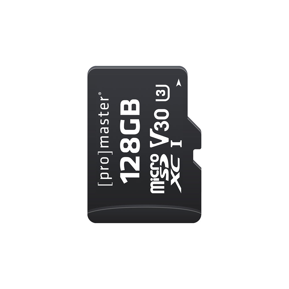 Promaster 128GB Micro SDHC Advanced UHS-I V30 Memory Card