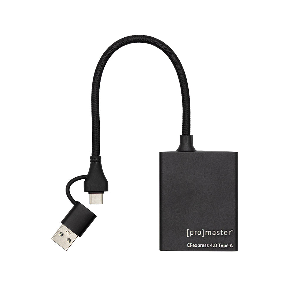Promaster CFexpress Type A Card Reader - USB-C & USB-A