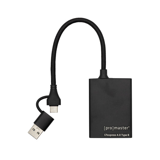 Promaster CFexpress Type B Card Reader - USB-C & USB-A