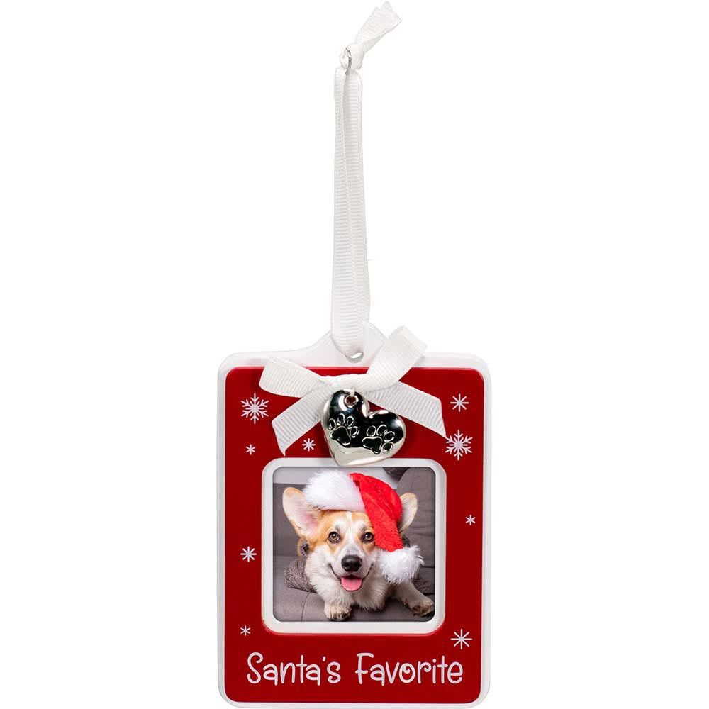 Malden Santa's Favorite Pet Ornament