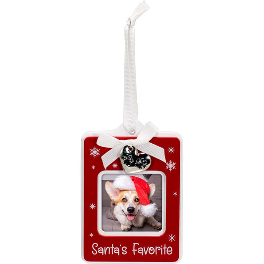 Malden Santa's Favorite Pet Ornament