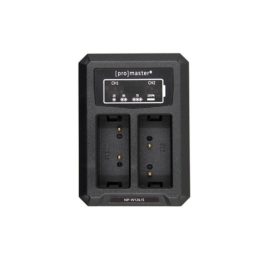 Promaster Dually Charger- USB for Fujifilm NP-W126(S)