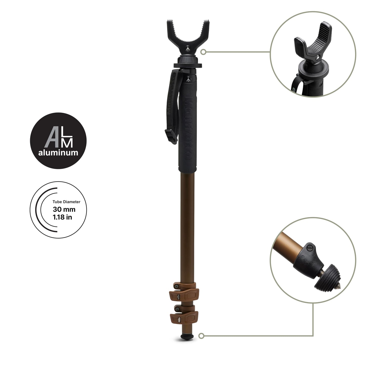 Manfrotto Alpha S.H.O.T. Monopod V Kit