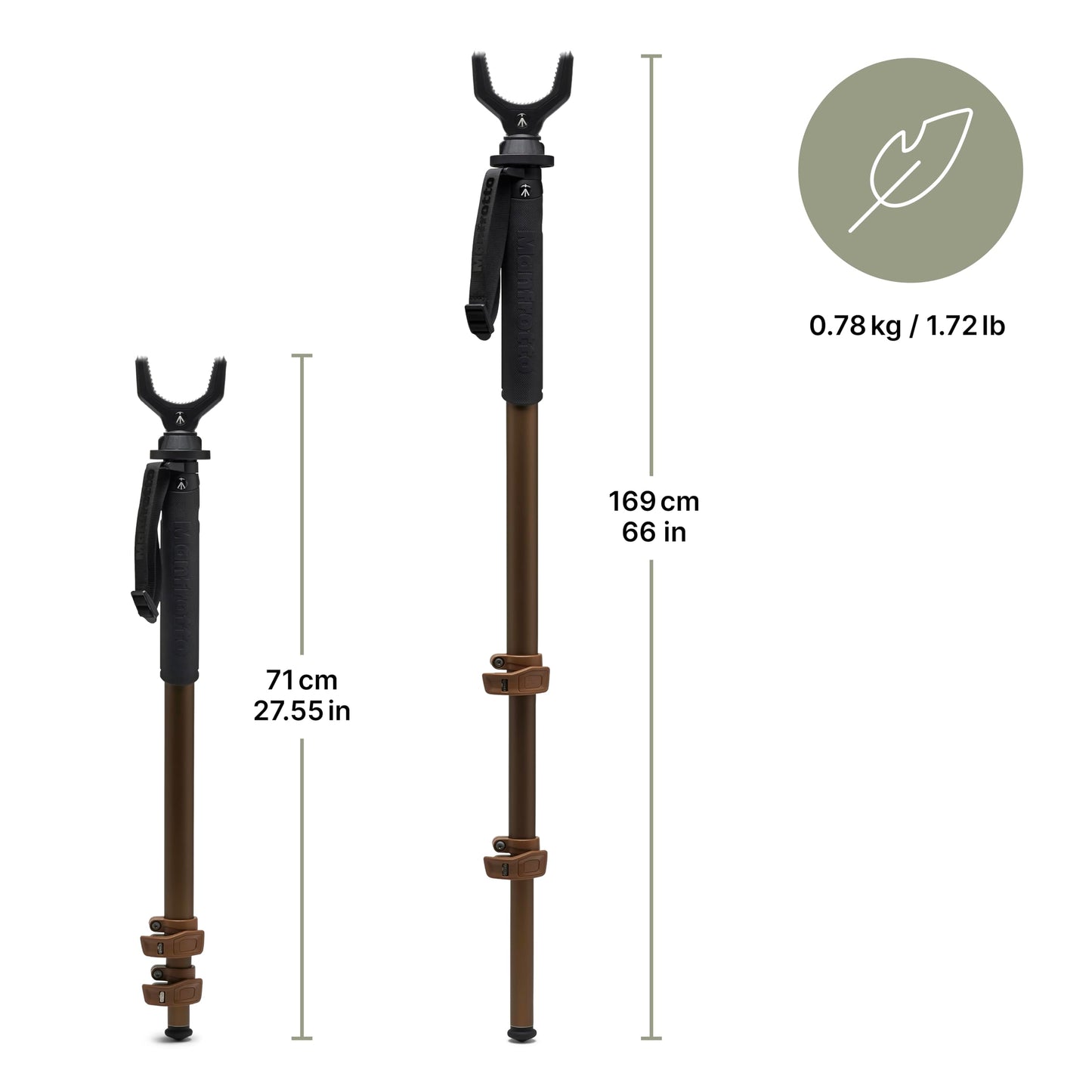 Manfrotto Alpha S.H.O.T. Monopod V Kit