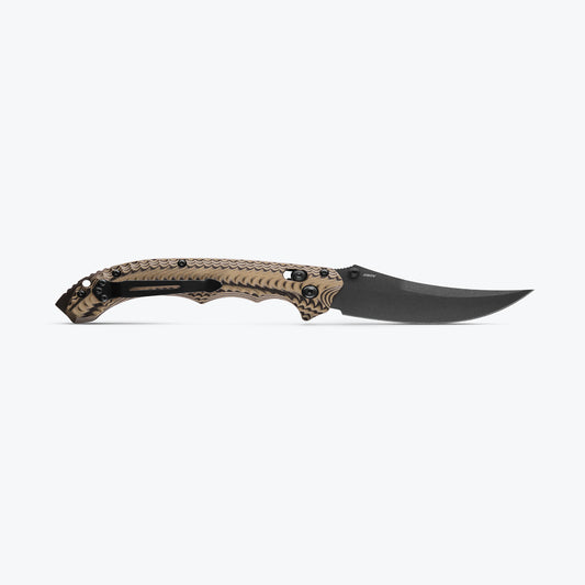 Benchmade Mini Bedlam Coyote Trailing Point 865BK-01