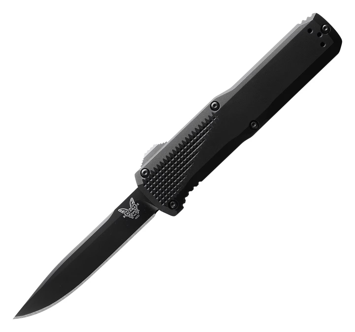 Benchmade Phaeton OTF Auto Black Drop Point Blade 4600DLC