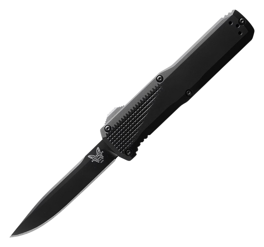 Benchmade Phaeton OTF Auto Black Drop Point Blade 4600DLC